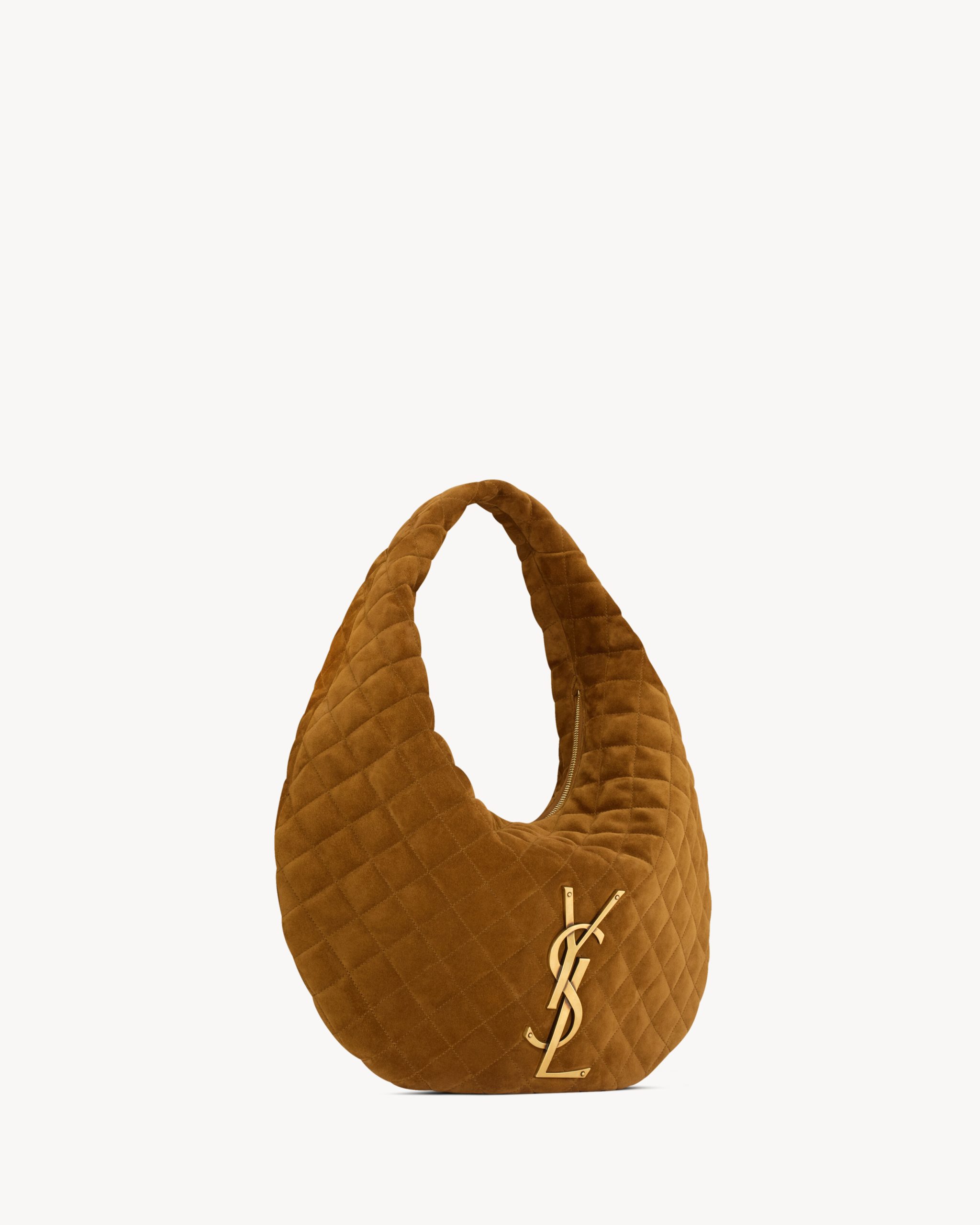YSL ICARE hobo in quilted suede - Image 3